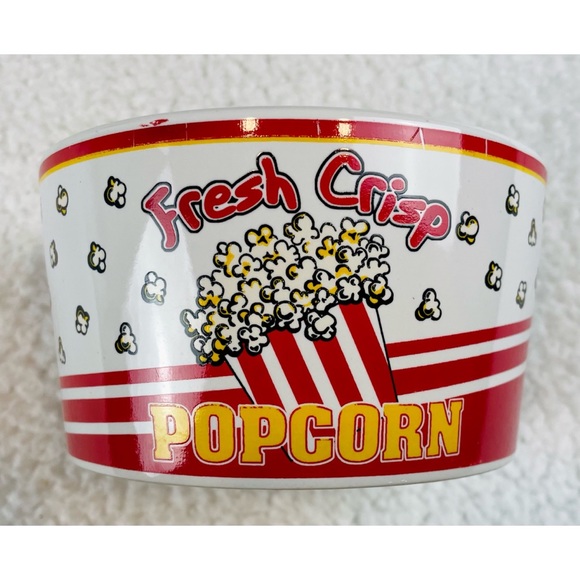 (VTG) CENTURY • Small Ceramic Popcorn Bowl - Picture 5 of 13